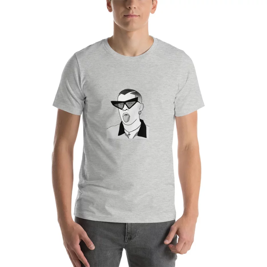 Bad Bunny Short Sleeve New Print Shirt