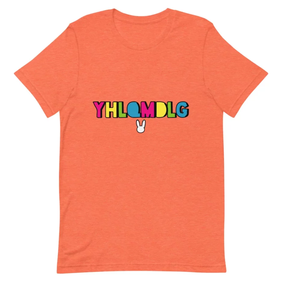 YHLQMDLG Bad Bunny Classic T Shirt