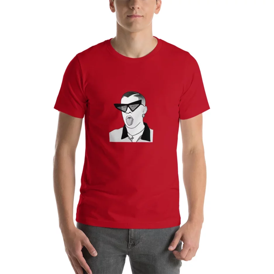 Bad Bunny Short Sleeve New Print Shirt